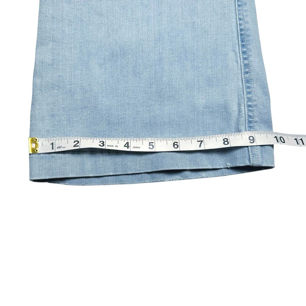 Spanx | Women | Light Wash Flare Leg High Rise Denim Stretch Pants | XL Tall - Picture 7 of 14
